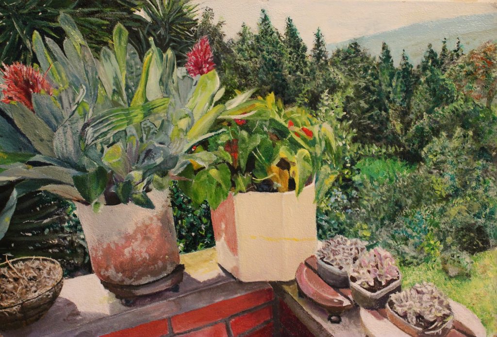 Balconia
Dec. 2018, Oil on MDF, 30x20cm