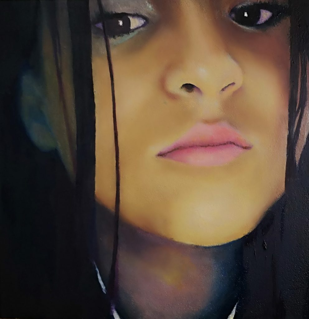 Girl
Jan. 2019, Oil on MDF, 20x20 cm
