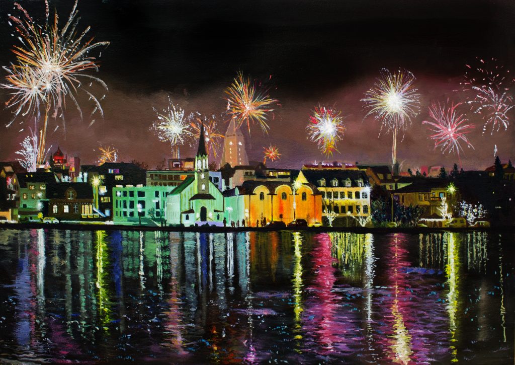 Reykjavik
Mar. 2019, Oil on MDF, 42x29 cm