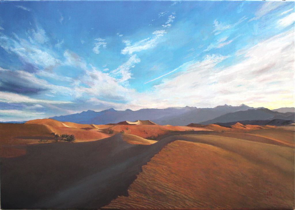 Mesquita Sand Dunes
Nov. 2019, Oil on canvas
70x50cm
