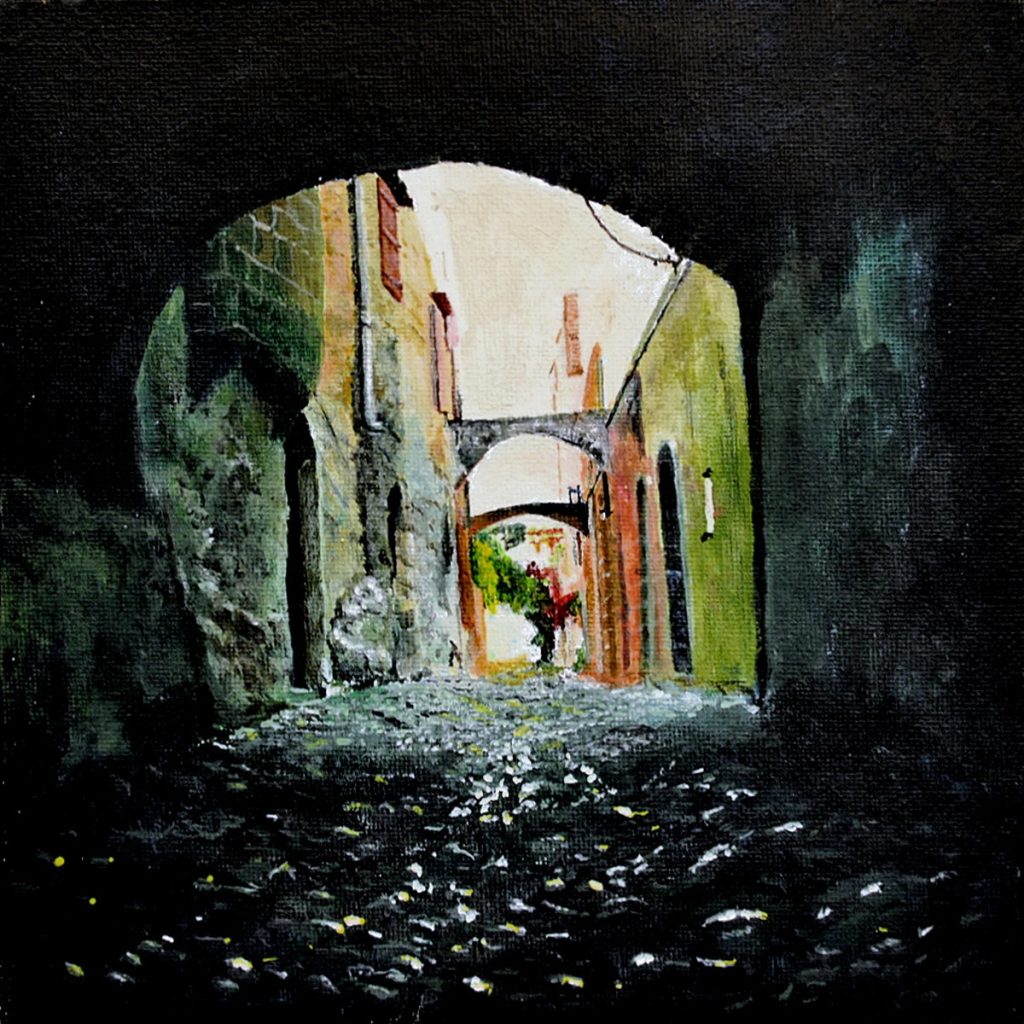 Rhodos
Jan. 2018, Acryl on carton, 20x20 cm